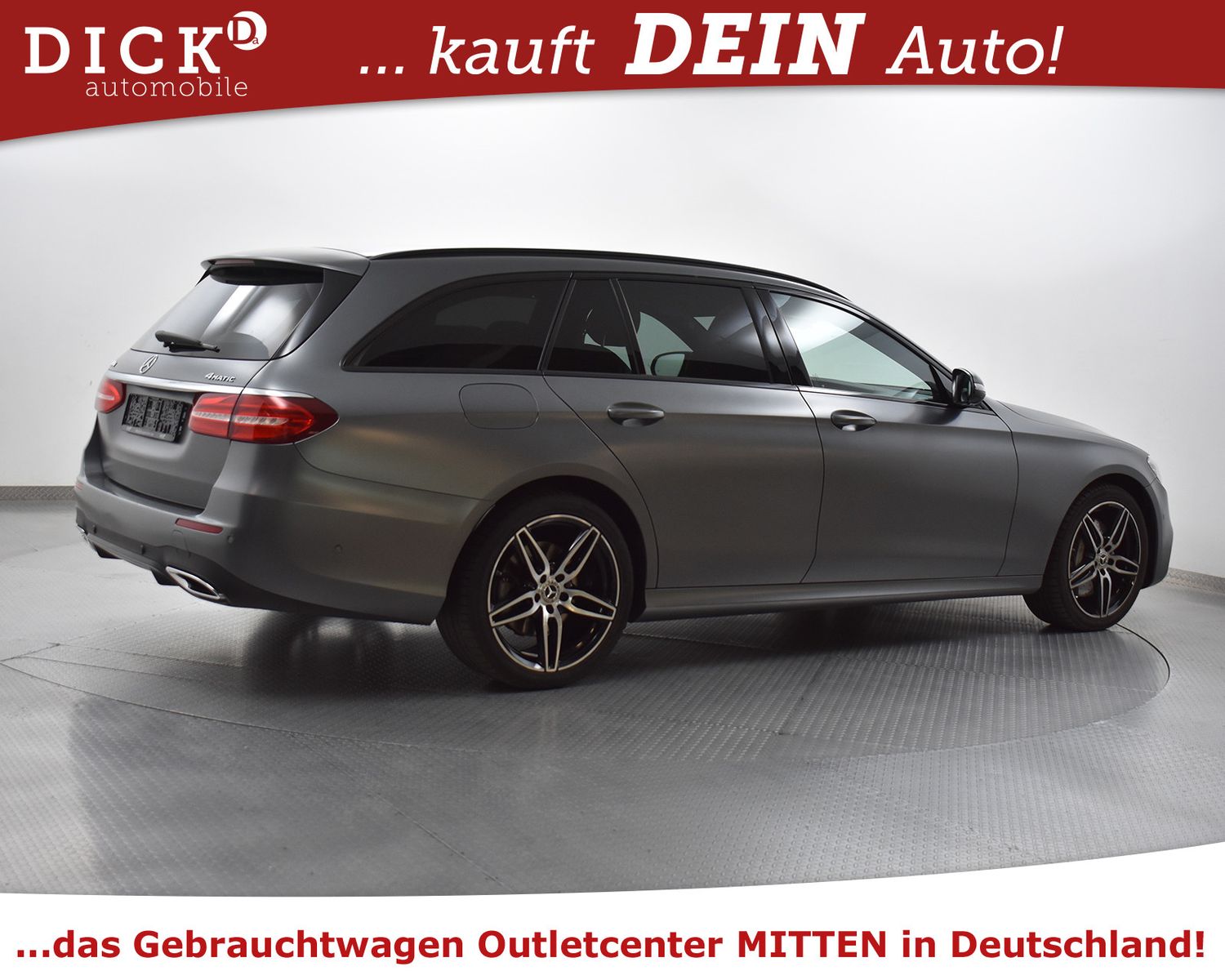 MERCEDES-BENZ E 400d 4M 2X AMG Line NIGHT+PANO+WIDES+AHK+360°+ - Image 5