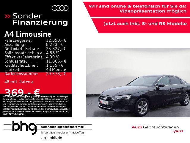 Audi A4 Limousine 30 TDI S tronic Navi connect LED As