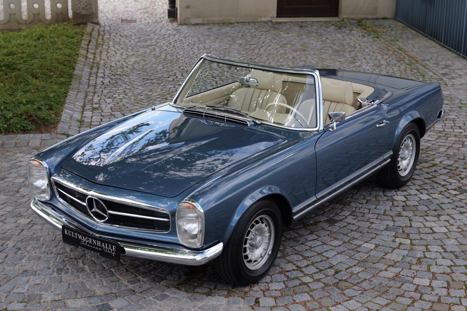 Mercedes-Benz 230SL Pagode W113 *Mittelblau*Leder Pergament*