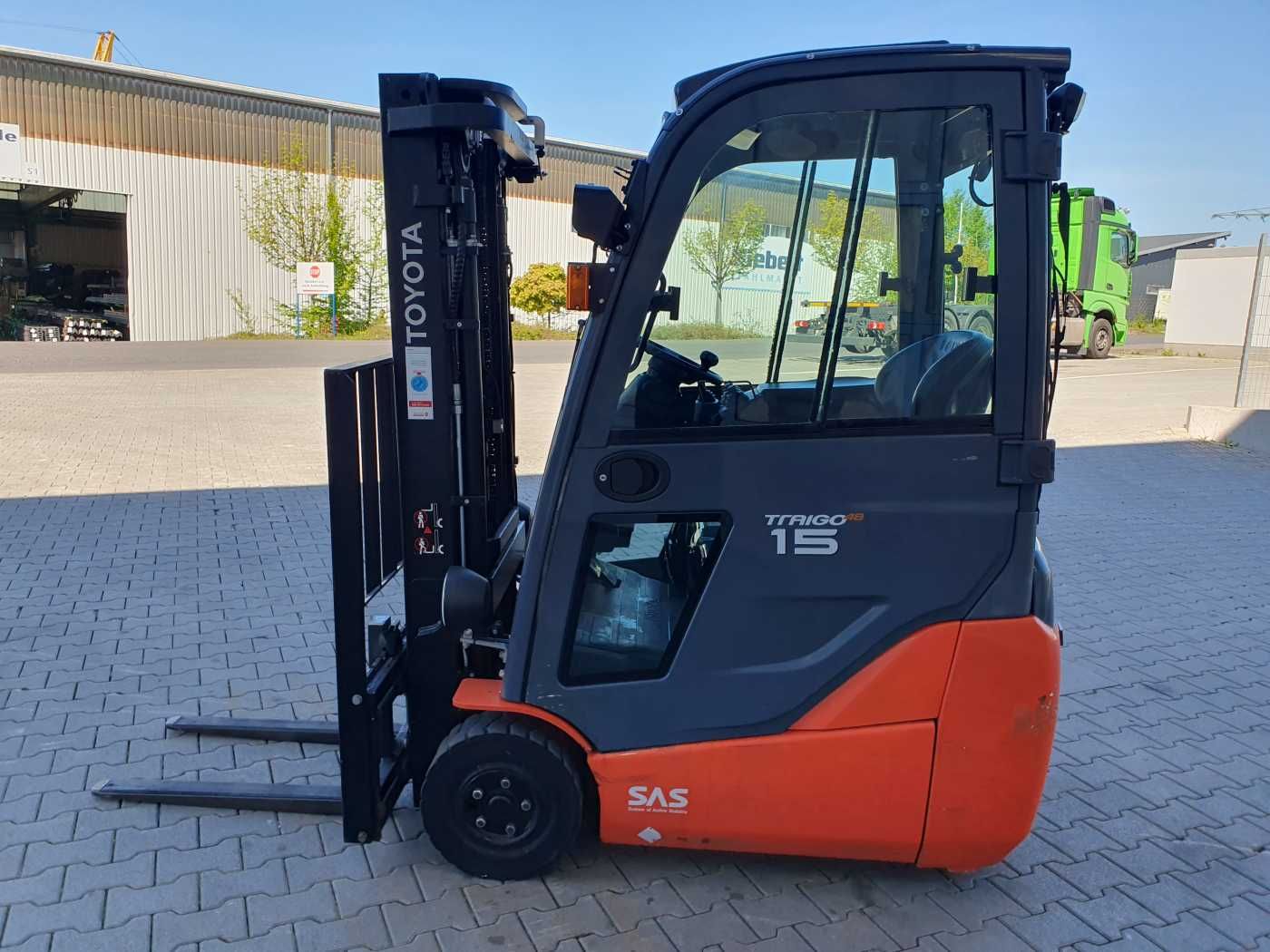 Fahrzeugabbildung Toyota 8FBET15 / Triplex: 4.30m / nur 3.489h! / 2022