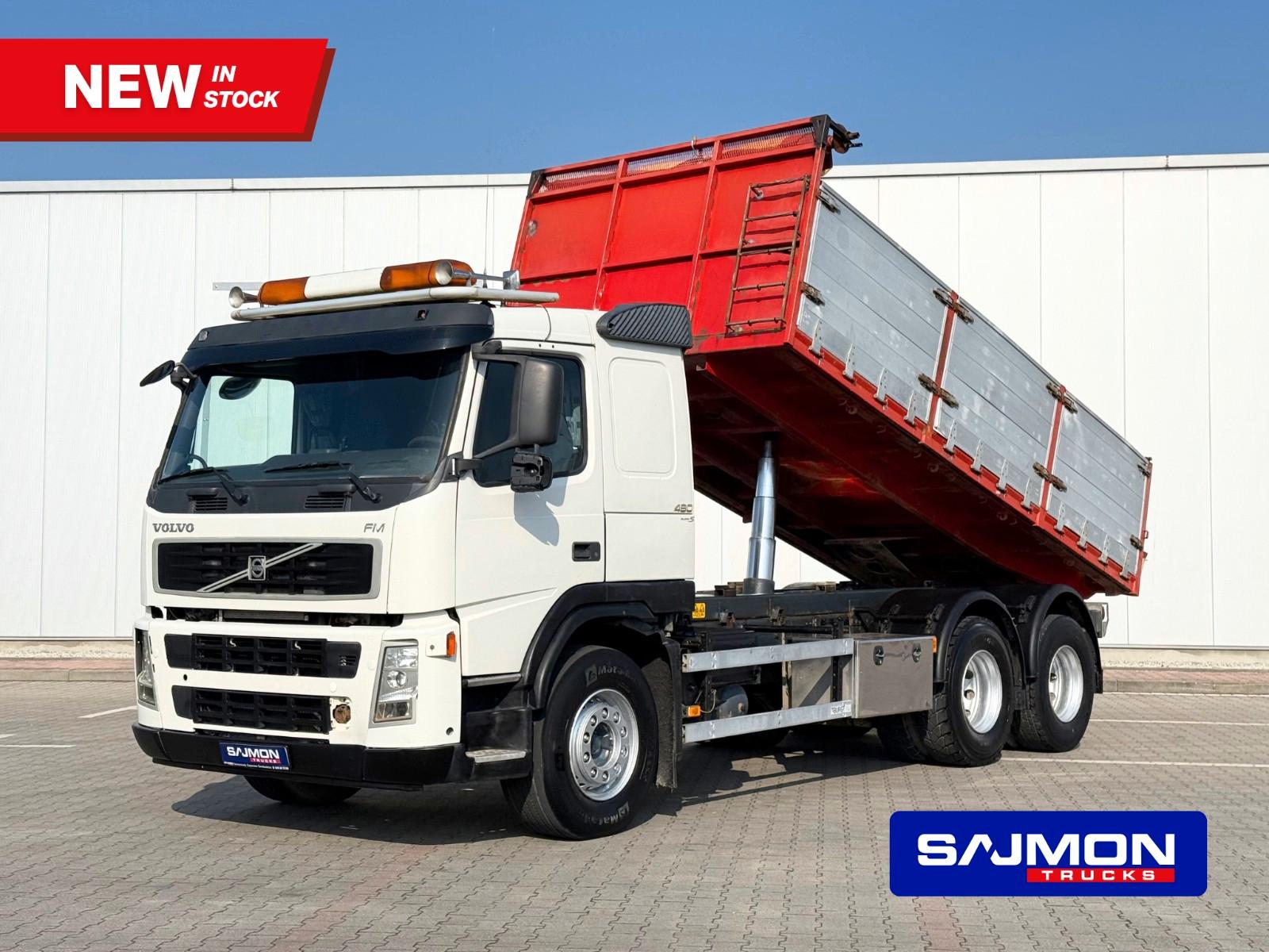 Volvo FM 480 / 6x4 / KIPER / Heckkipper