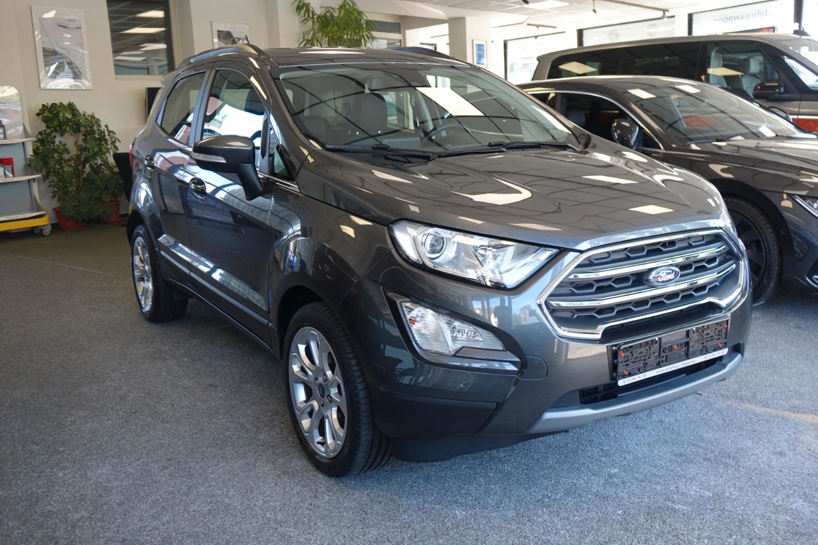 Ford EcoSport 1.0 EB Titanium +AHK+SHZ+Lenkrad hzbr+