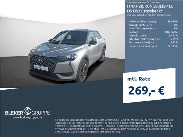 DS Automobiles DS3 Crossback E-Tense Performance Line