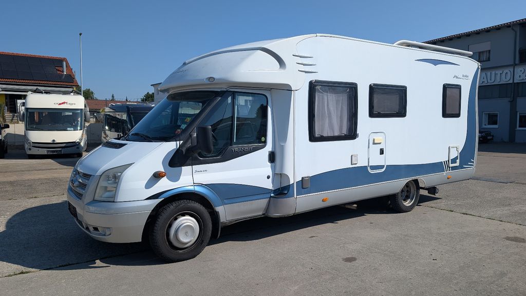 HOBBY Ti650 Klima-Temp.-Kamera-Franz.Bett-1.Hand