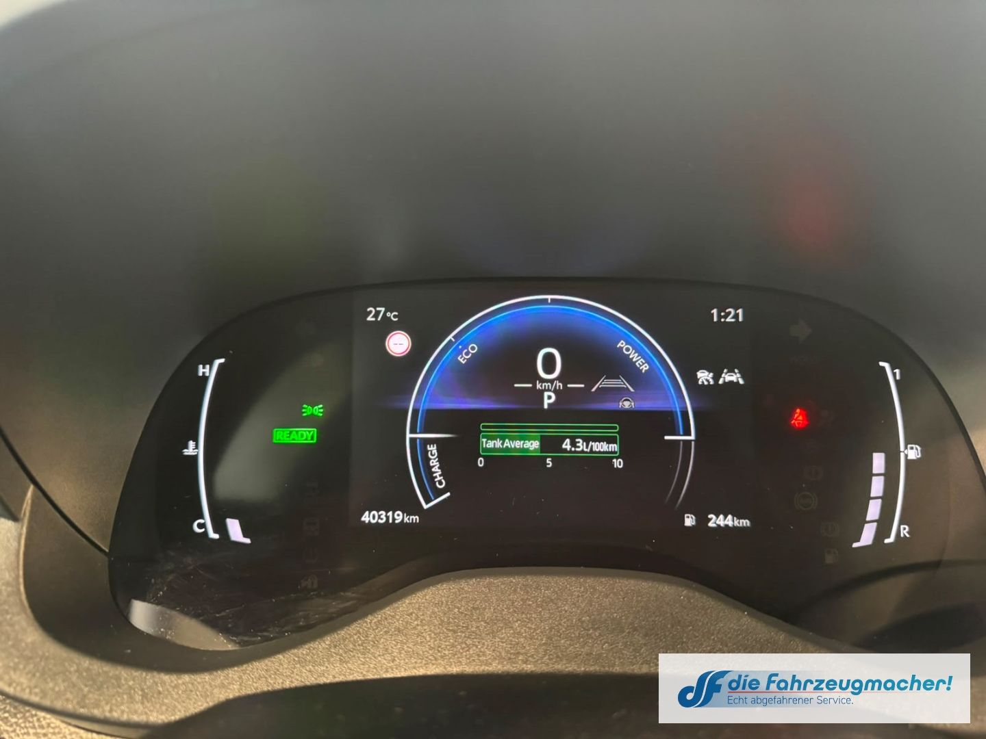 Fahrzeugabbildung Toyota Yaris Cross ACTIVE Hybrid DAB Spurhalteass. Fern