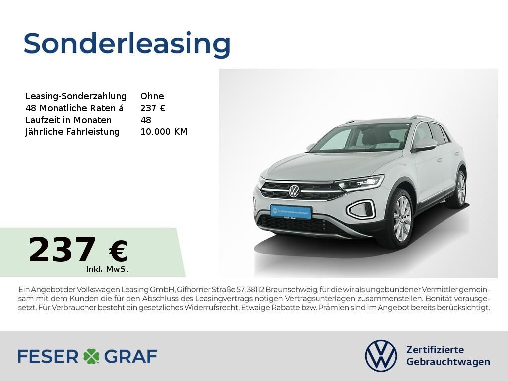 Volkswagen T-Roc Style 1.5 TSI DSG Navi AHK Pano StHz SiHZ foto 1