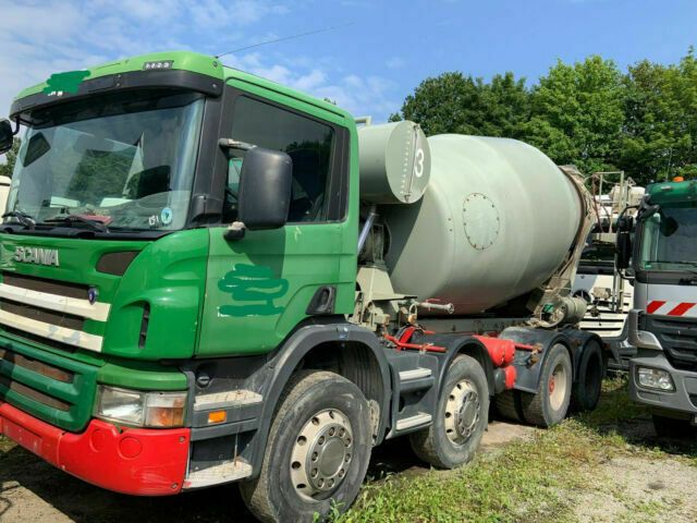 Scania P340PS 8x4 Blatt/Blatt 1-Hand