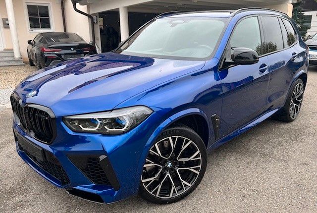 BMW X5 M Competition Marina-bay-blau metallic, AHK