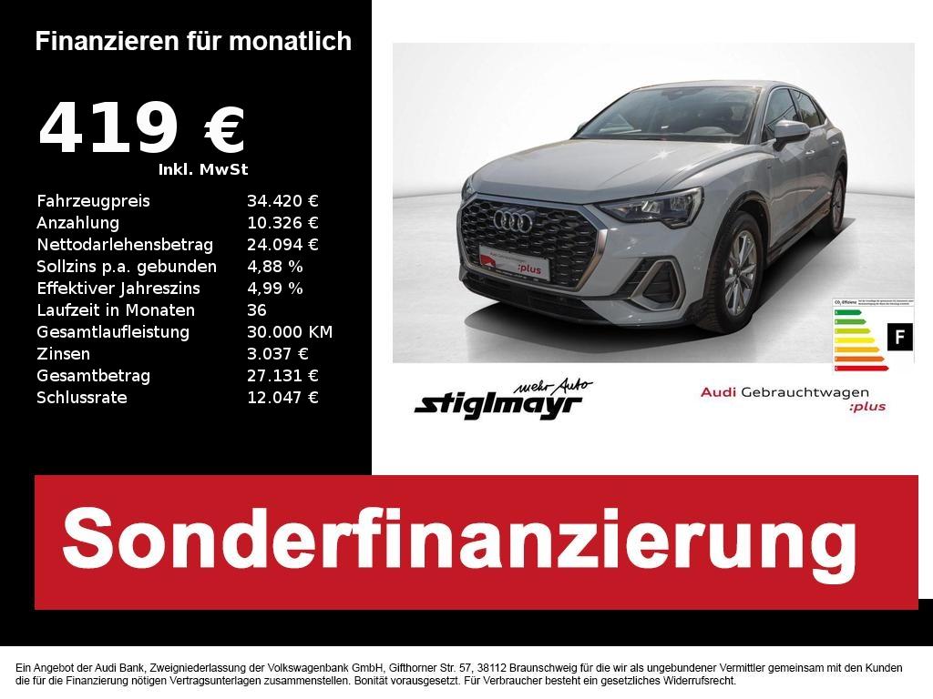 Audi Q3 Sportback S line 35 TDI ACC+KAMERA+NAVI+VC