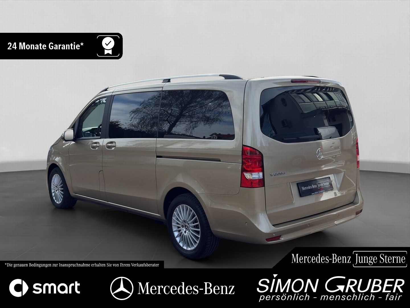 Fahrzeugabbildung Mercedes-Benz V 220 d lang 2*Klima 2*STür Tisch 7Sitze AHK 2.5