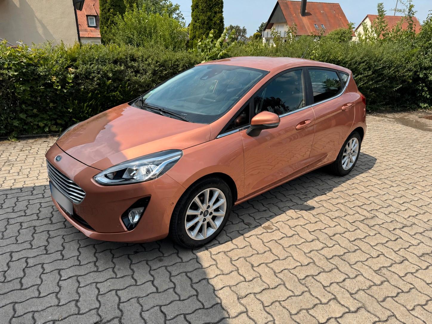 Ford Fiesta 1,0 EcoBoost Titanium Scheckheftgepflegt