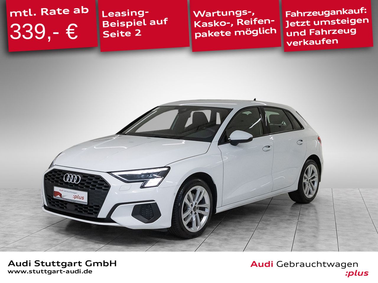 Audi A3 Sportback 35 TDI S line Matrix Head Up AHK