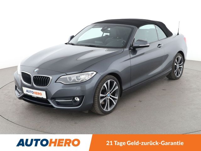 BMW 220d Sport Line Aut.*NAVI*BI-XENON*TEMPO*PDC*SHZ