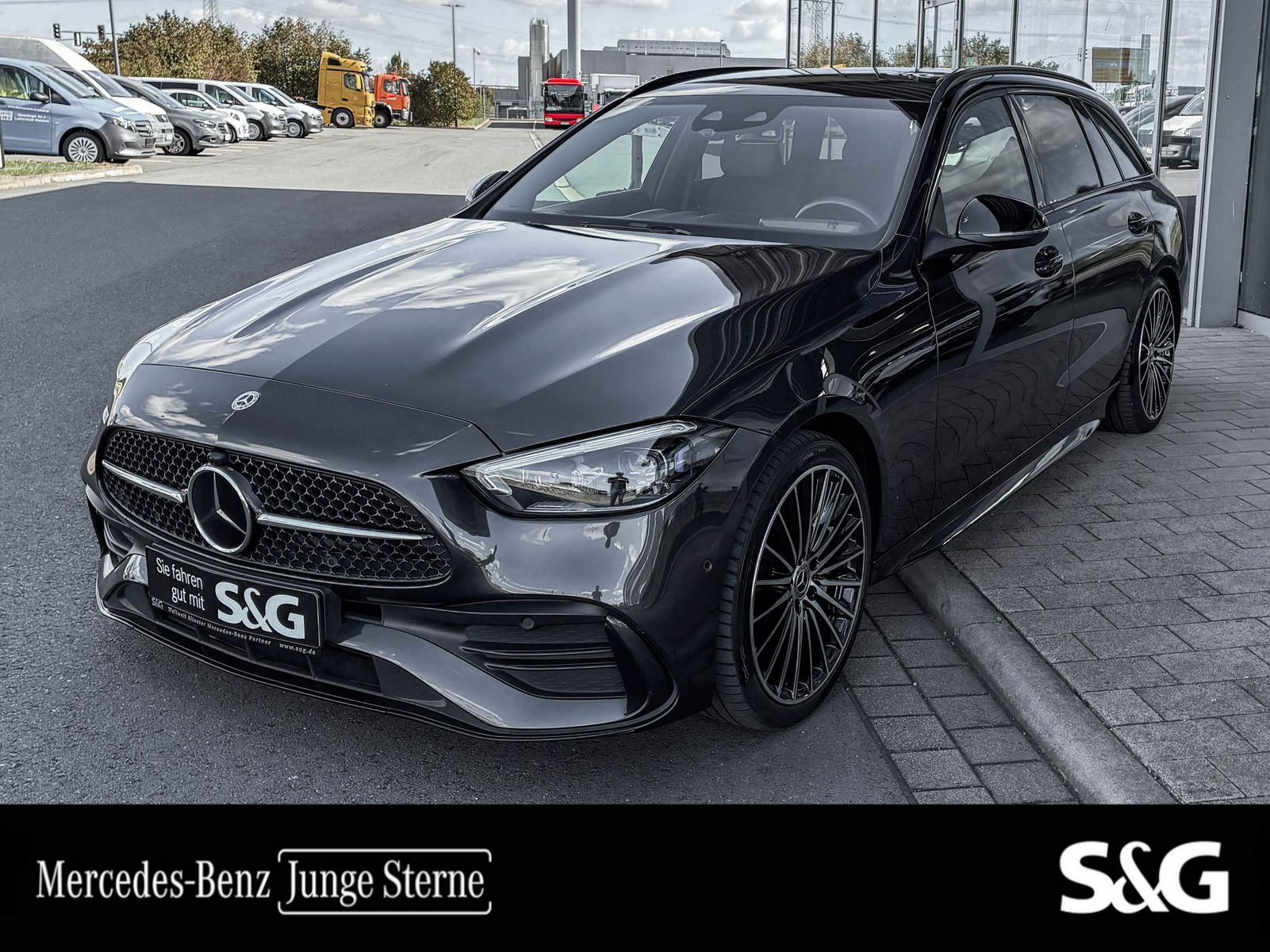 Mercedes-Benz C 220 d T AMG RüKam+DIG-LED+AHK+MBUX+Night