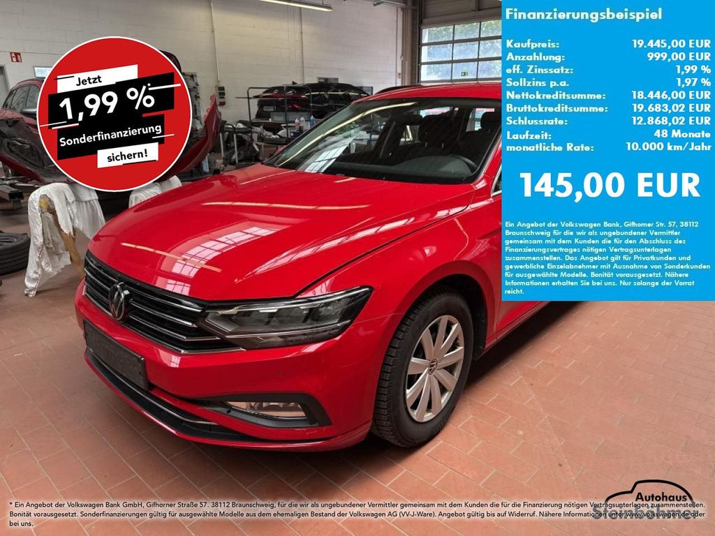 Volkswagen Passat Variant Business 2.0 TDI NAV LED RearView