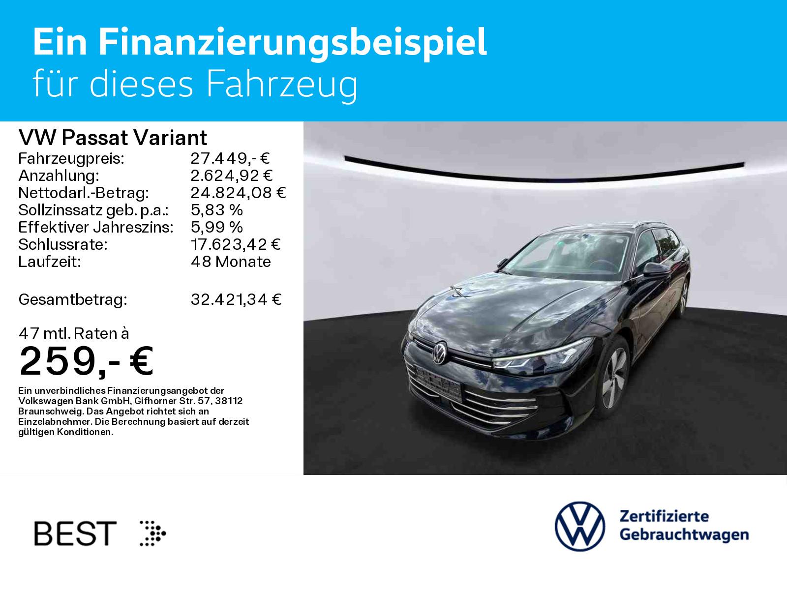Volkswagen Passat 1.5 eTSI DSG BUSINESS*HUD*LED*AHK, миниатюра 2