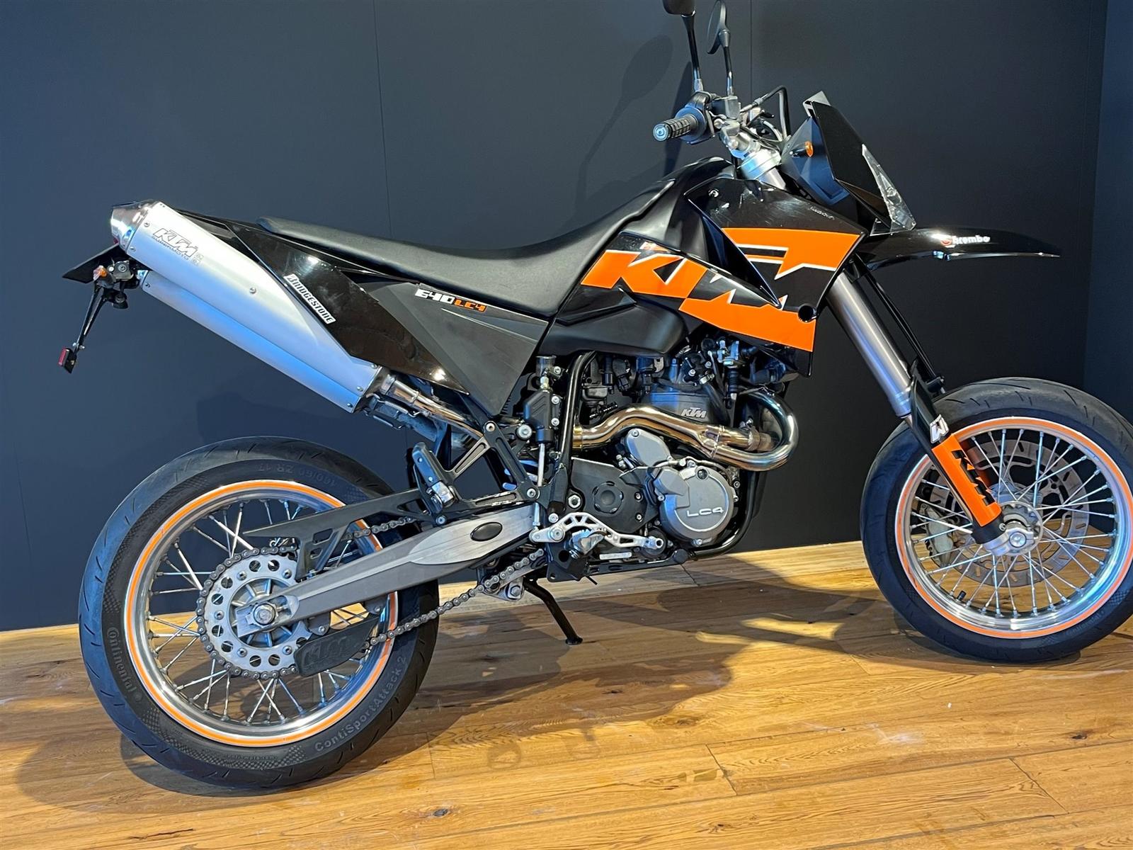 KTM 640 LC4 Supermoto wenig KM, sehr gepflegt, TÜV