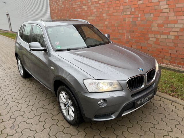 BMW X3 2.0D-Xdrive-AUTO-PANO-LEDER-NAVI-AHK-LED-ALU