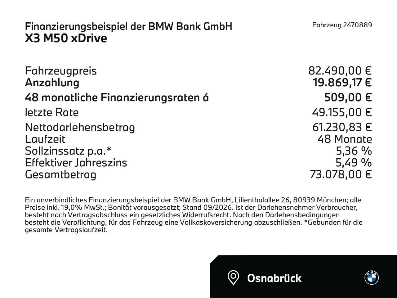 BMW X3 M50 - Bild 4