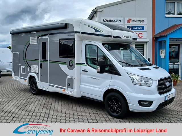 Neuseenland Caravaning Fahrzeugverkauf CHAUSSON 640 Etape Line *MJ25*Automatik*Arctic P. *Solar