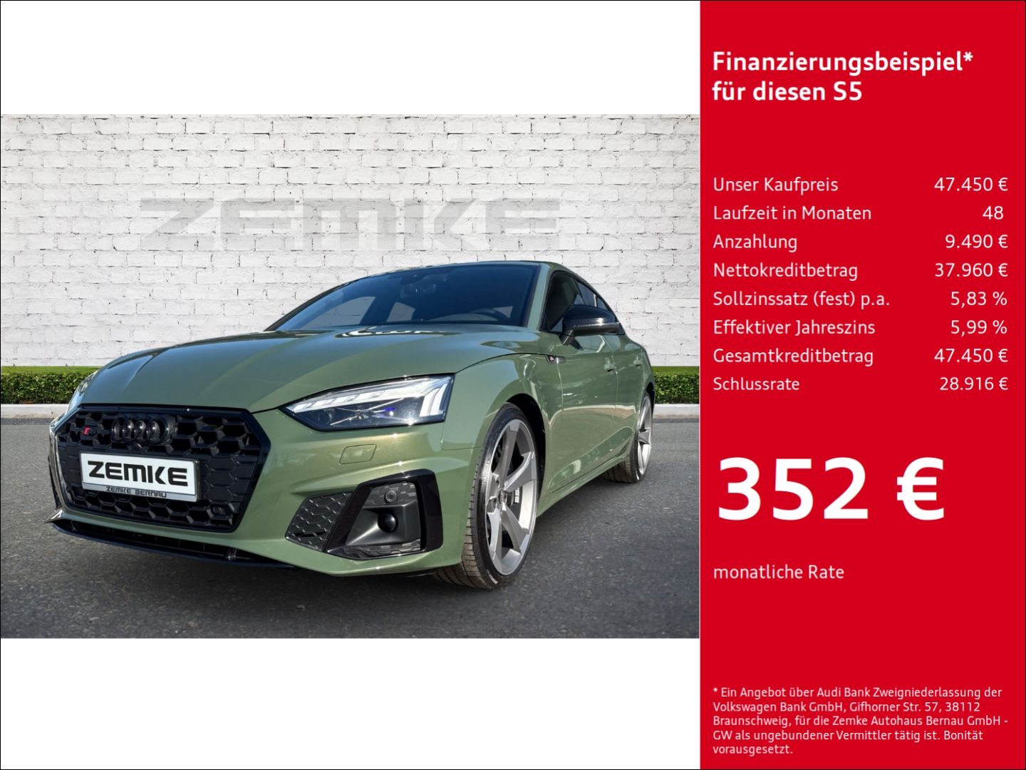 AUDI S5 Sportback 3.0 TDI quattro tiptronic Navi Digi