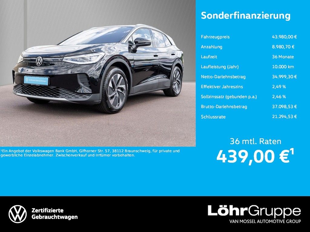 Volkswagen ID.4 Pro Wärmepumpe AHK IQ Light foto 1