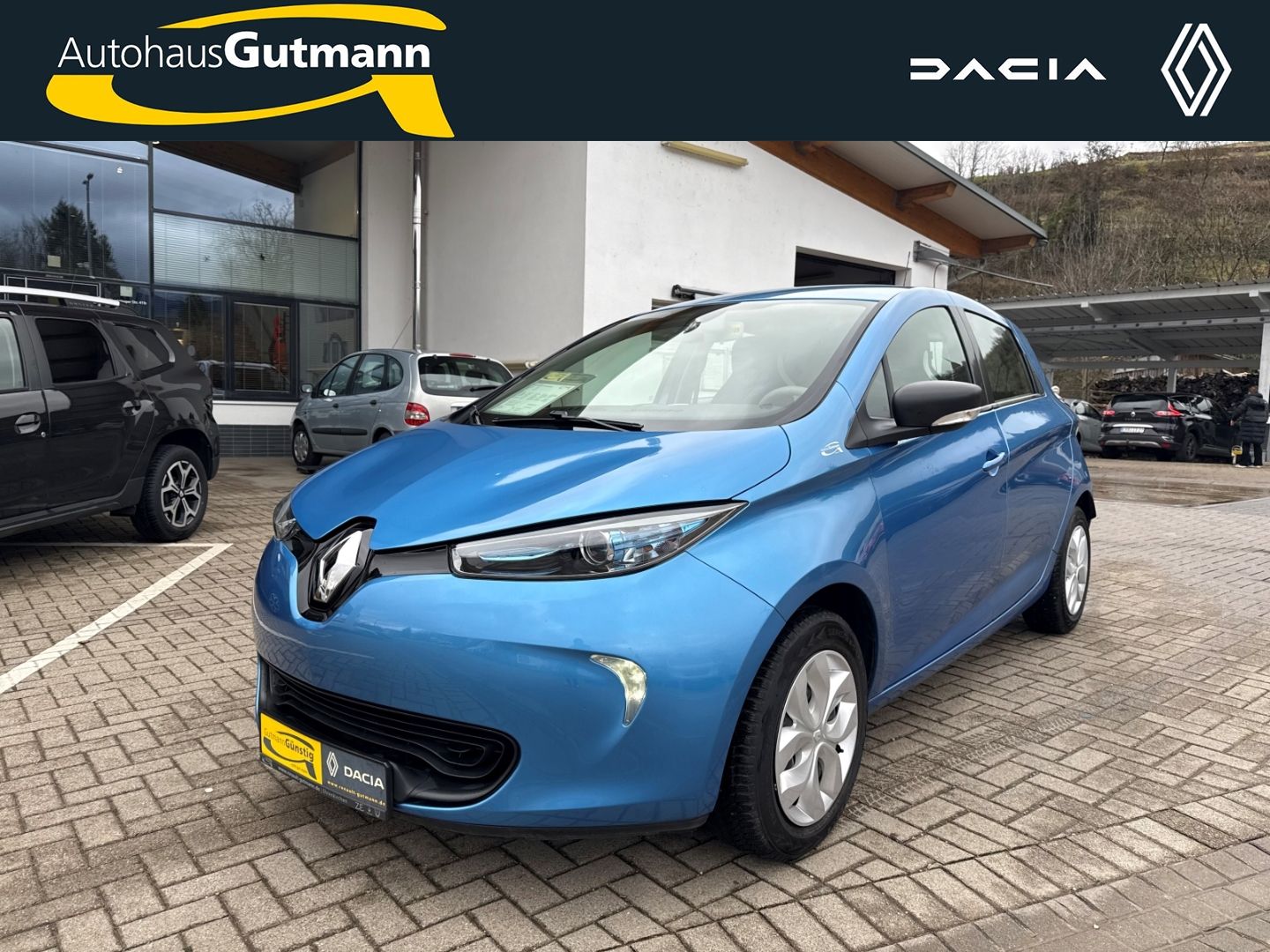 Fahrzeugabbildung Renault ZOE Life Z.E 40 Batteriemiete Navi Klimaautom Te