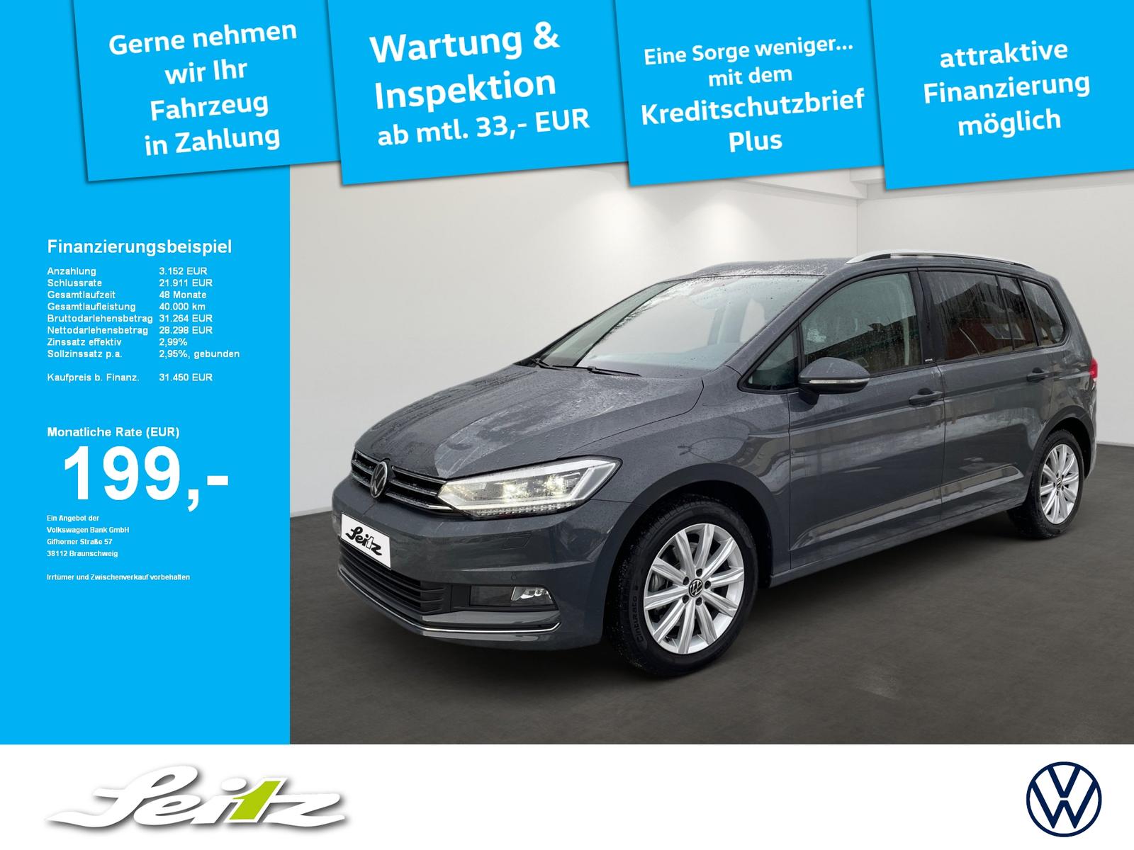 Volkswagen Touran 2.0 TDI Move *7S*NAVI*LED*PDC*