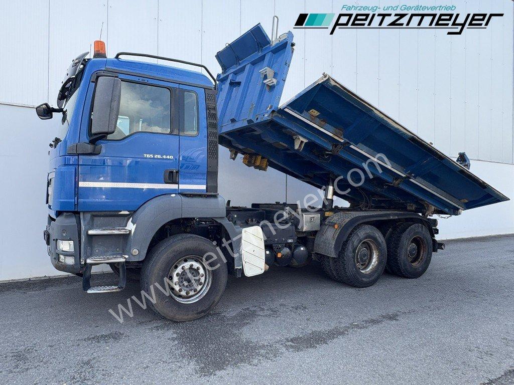 MAN TGS 26.440 BL 6x4, Meiller, Bordmatik 