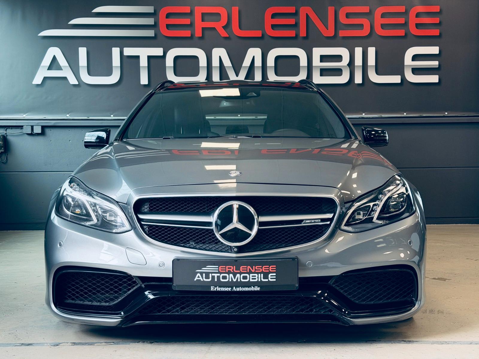 MERCEDES-BENZ E 63 T AMG V8 5.5 557ch 4MATIC BVA Toit pano Caméra 360 TV Sièges chauffants cuir Historique présent