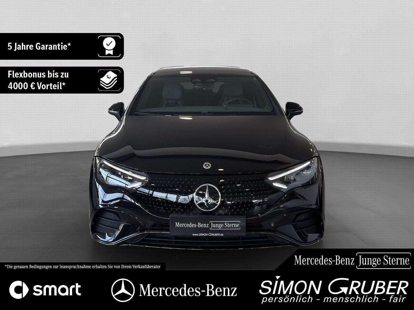 Fahrzeugabbildung Mercedes-Benz EQE 350 4M AMG Night Pano Airmatic HAL 0,25%