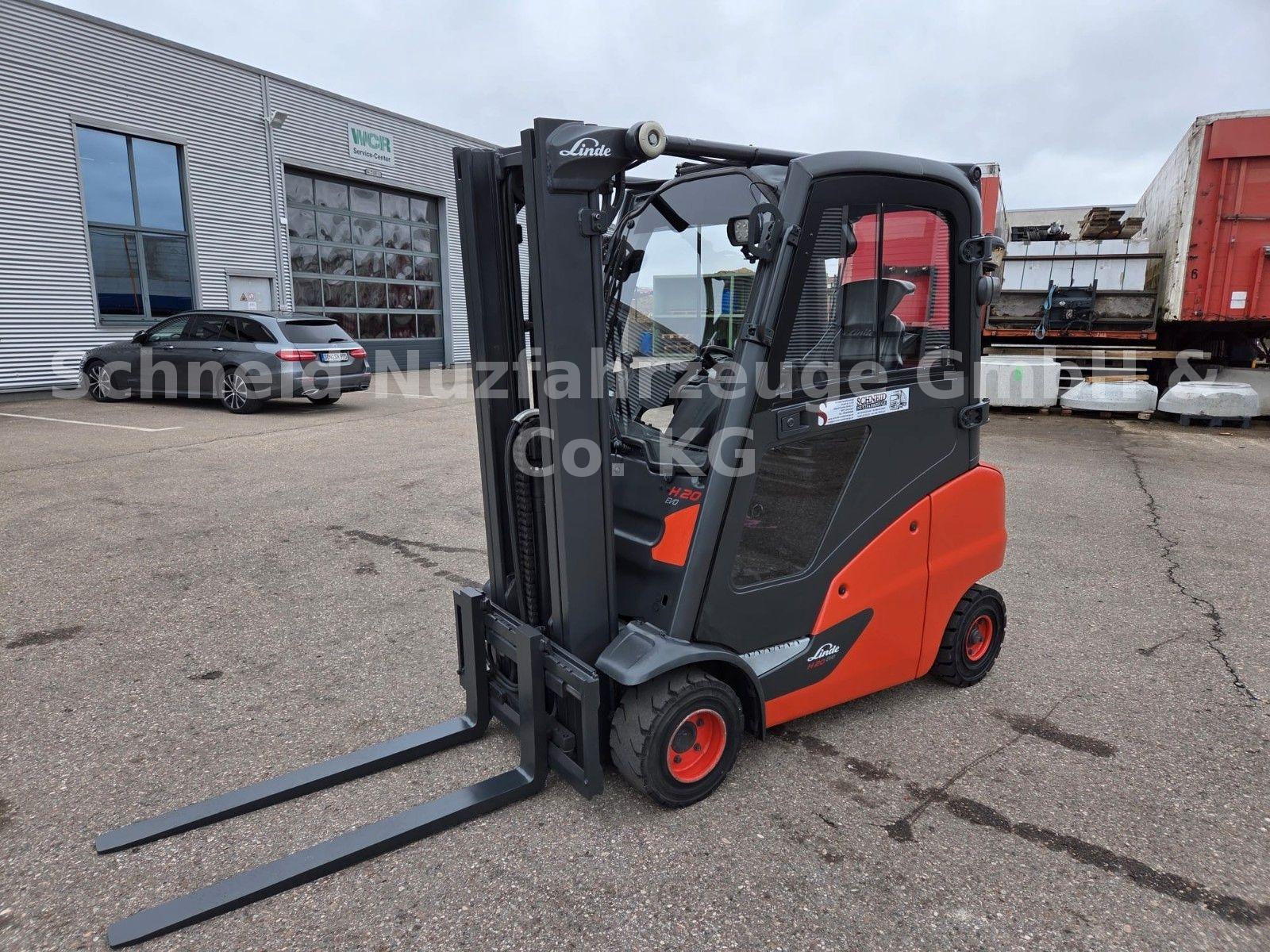 Linde H20D-01 Dieselstapler Triplexmast Tragkraft: 2t