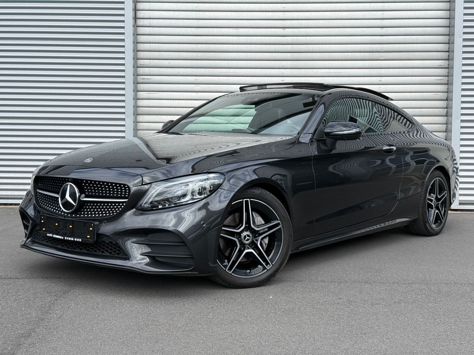 Mercedes-Benz C 220d Coupe AMG Burmester Pano Night-Paket 360°