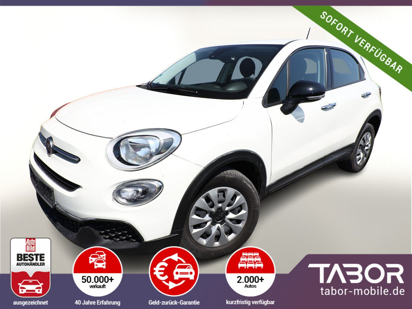Fiat 500X 1.0 GSE 120 Cult UCon Temp Klima DAB MFL BT