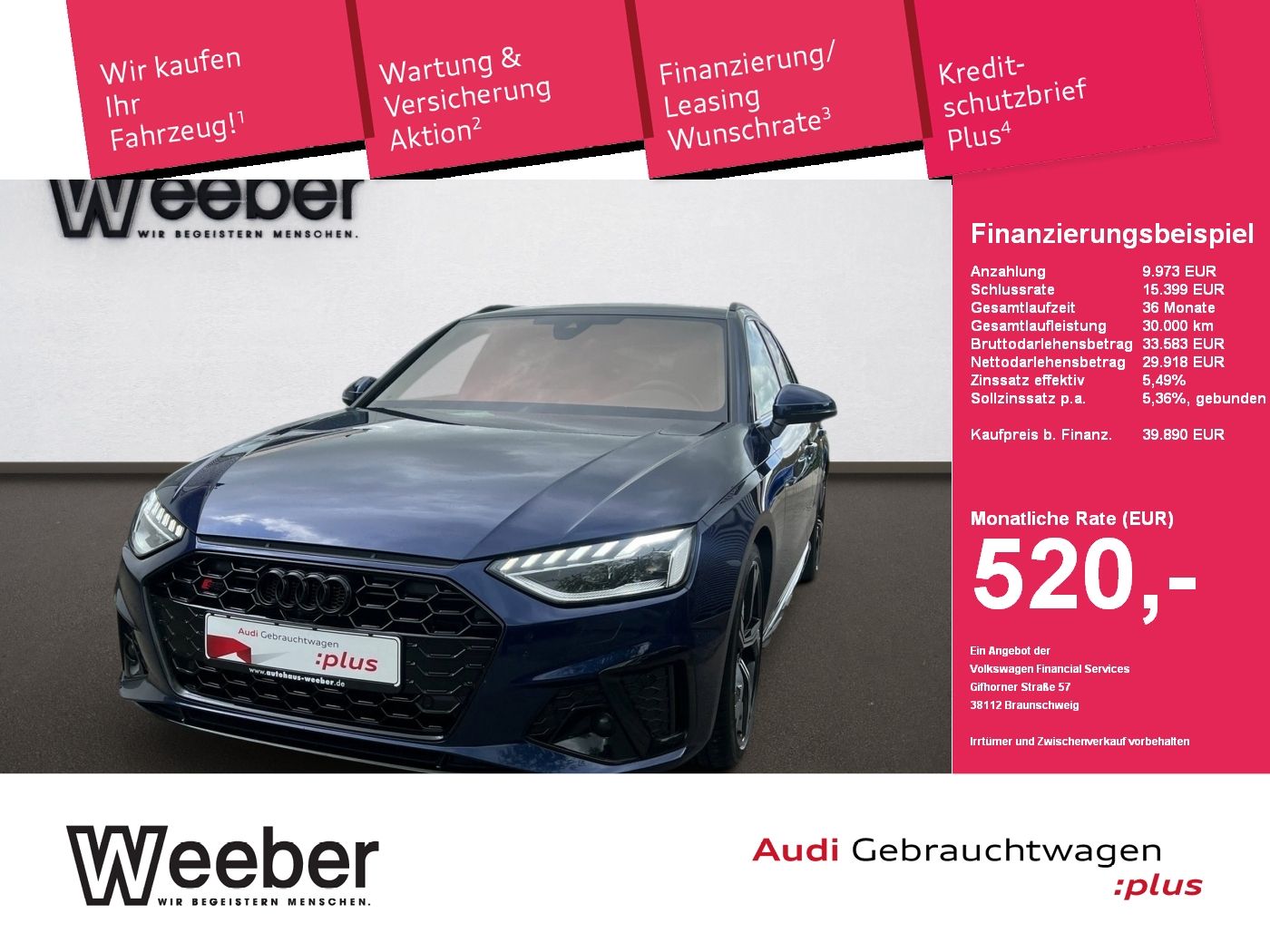 AUDI S4 Avant competition *B&amp;O*KAMERA*BLACKSTYLE*MATR