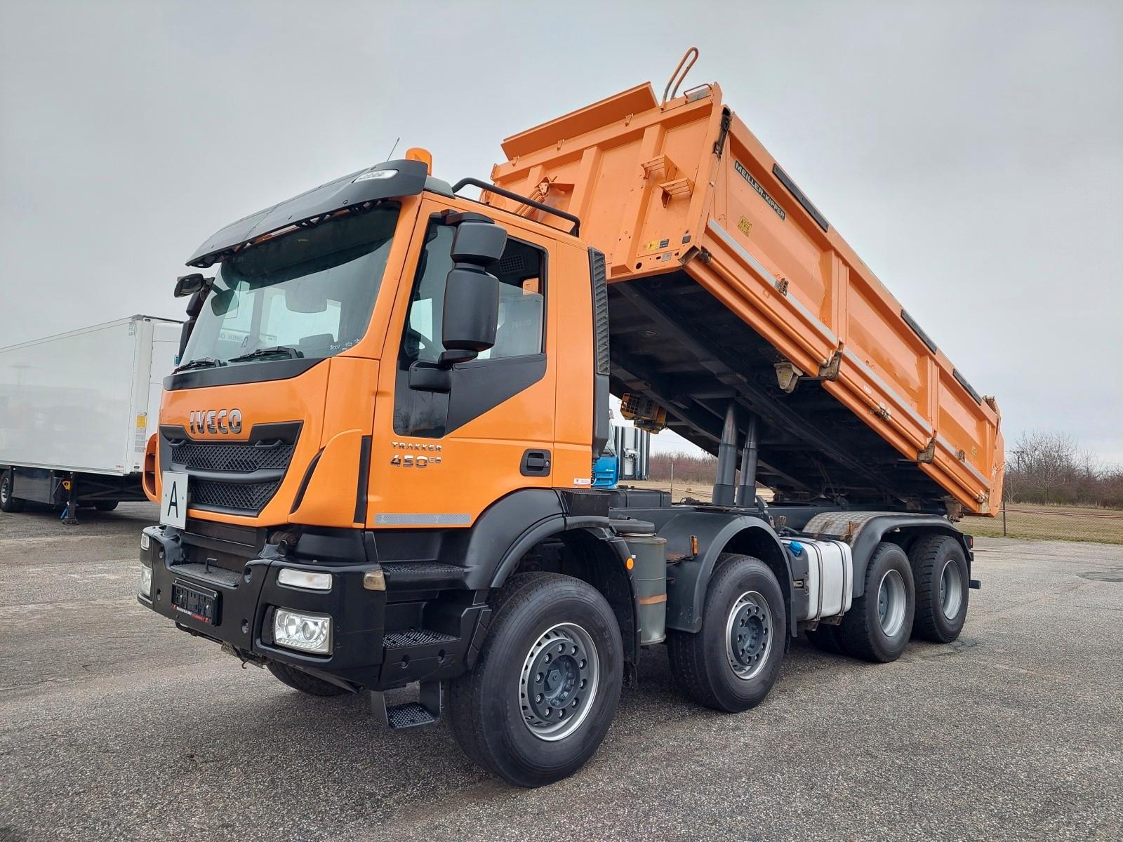 Iveco Trakker AD340T450 Meiller Bordmatik nach Wartung