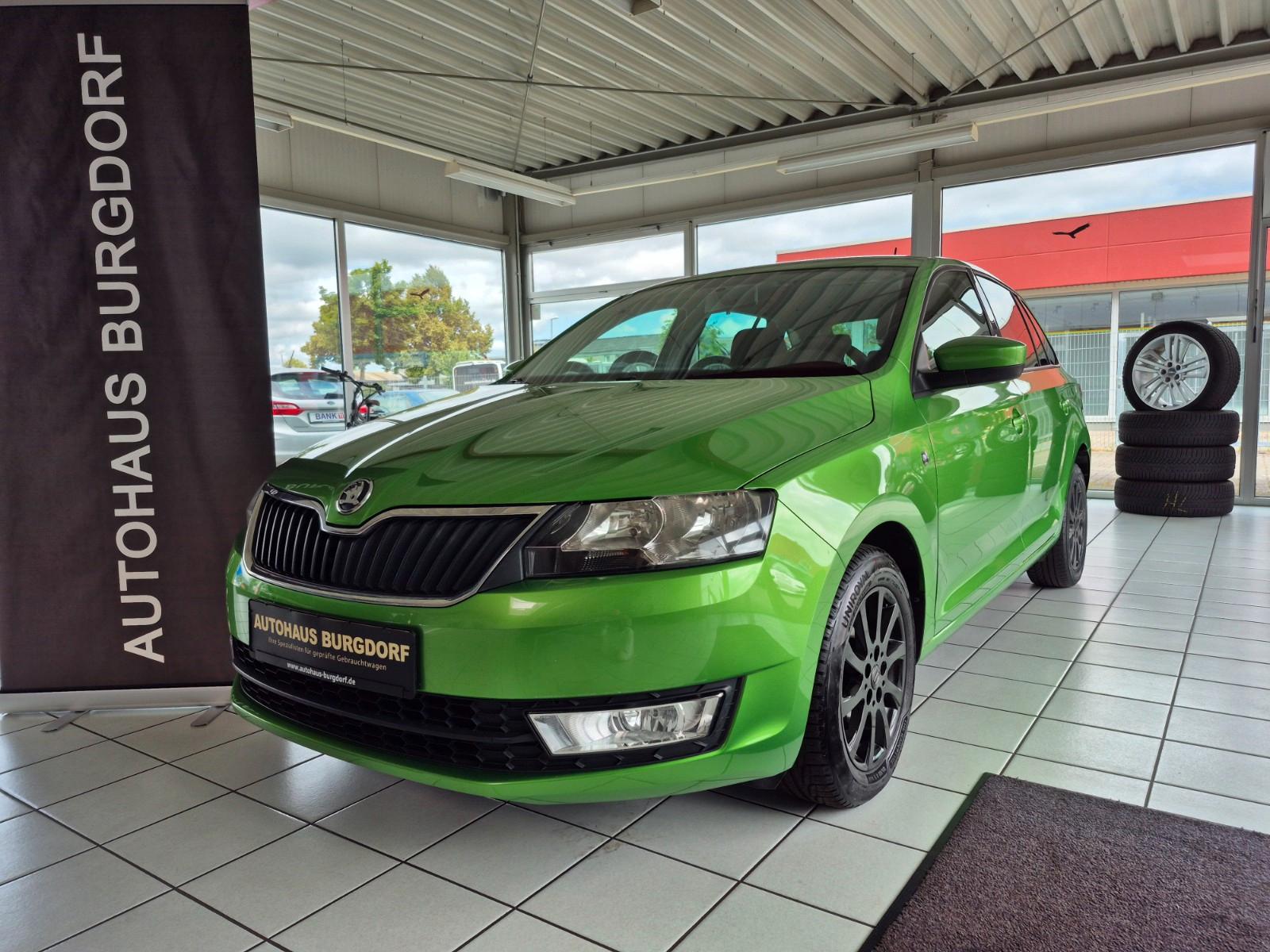 Skoda Rapid Spaceback Ambition Klima PDC Alufelgen