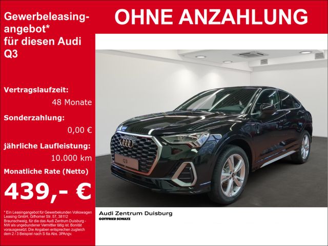 Audi Q3 Sportback S line 35 TFSI Navi Leder digitales