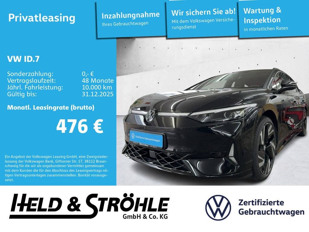 Volkswagen ID.7 Tourer GTX 4M 21 AHK HuD PANO WÄPU 5J.GAR.