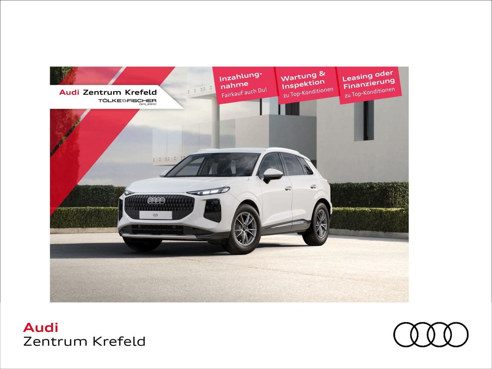 Audi Q3 SUV TFSI 110 kW S tronic AUT Navi Virtual LED