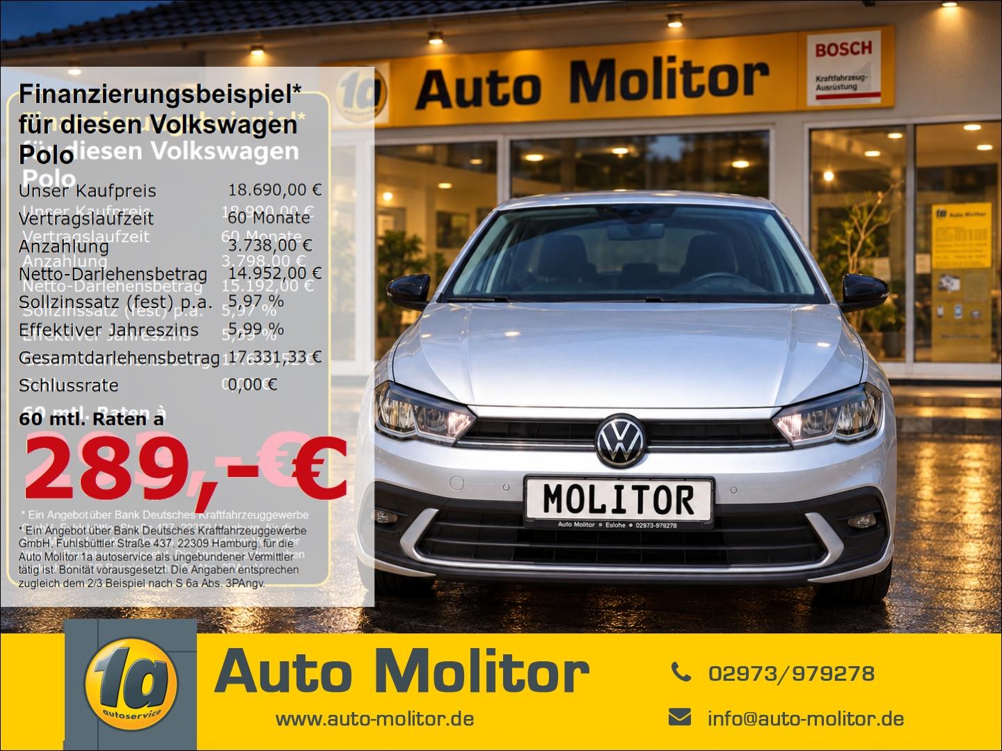 Volkswagen Polo VI Goal Navi Digitales Cockpit LED Dyn. Kur