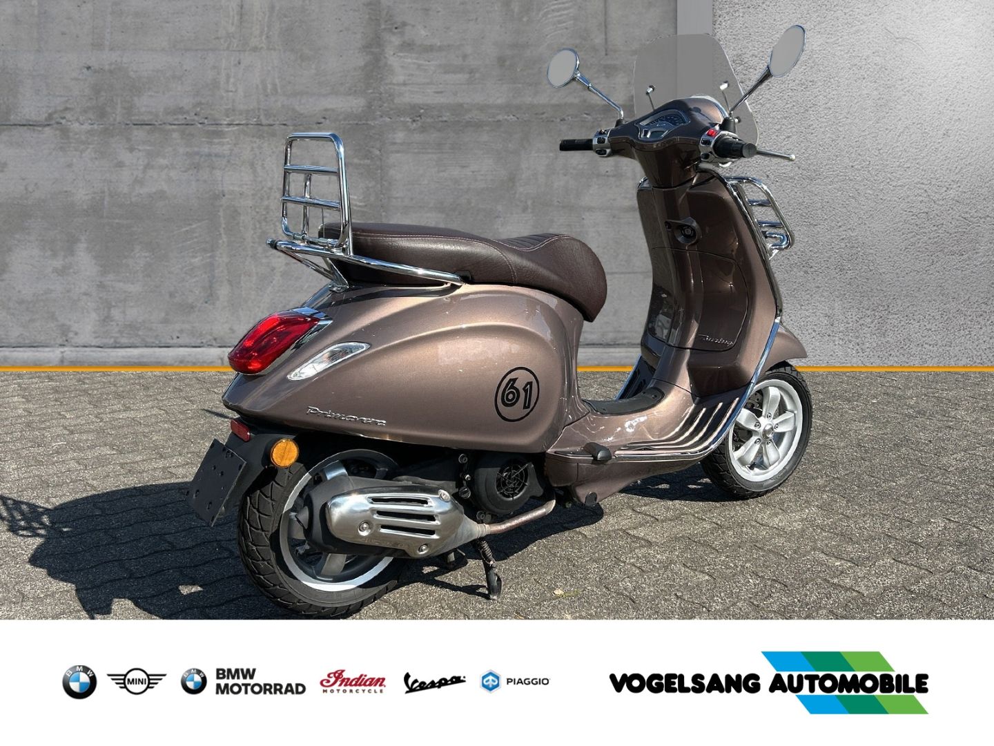 Fahrzeugabbildung Vespa Primavera 125 i-Get, Träger vorne und hinten, Sp
