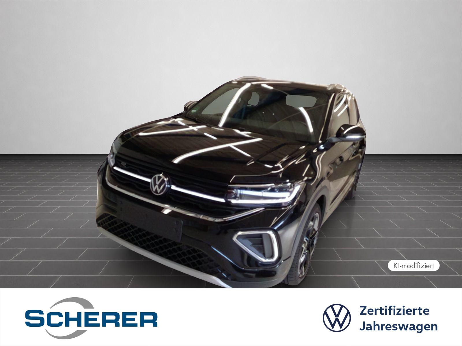 Volkswagen T-Cross R-Line 1,5 TSI DSG 18" in Schwarz/glan