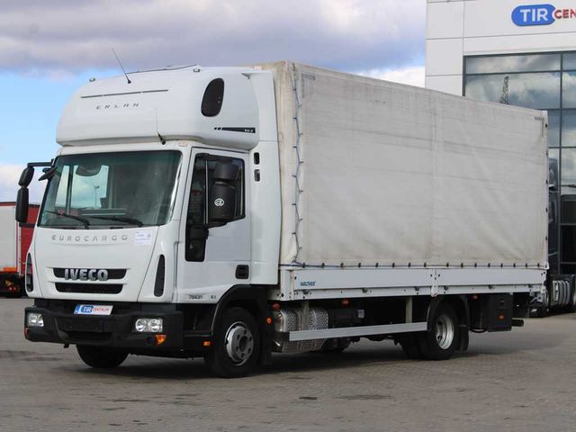 Iveco EUROCARGO 75E21, EURO 6, TAIL LIFT, SIDEWALLS