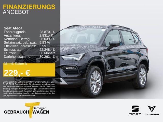 Seat Ateca 1.5 TSI DSG STYLE LM17 VIRTUAL LED KAMERA