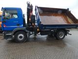 MAN TGM 18.250  BB Meiller 3 Seitenkipper Atlas Kran - MAN 4x4 Tgm