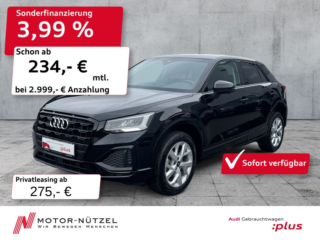 Q2 30 TFSI ADVANCED LED+RFK+GRA+SHZ+AHK+17"LM