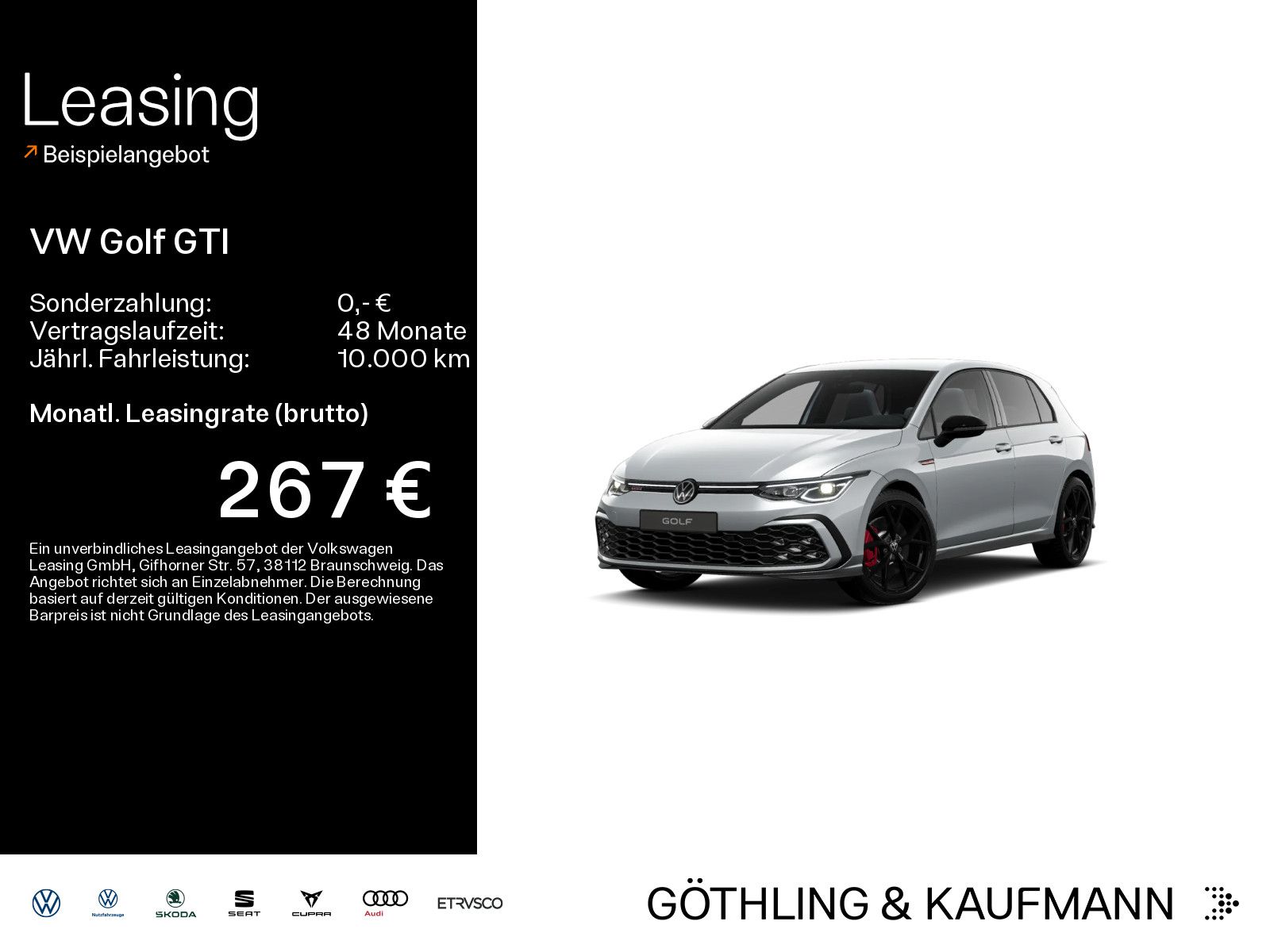 Volkswagen Golf GTI 2.0 TSI Black Style*NAVI*KAM*LED*SHZ*KE