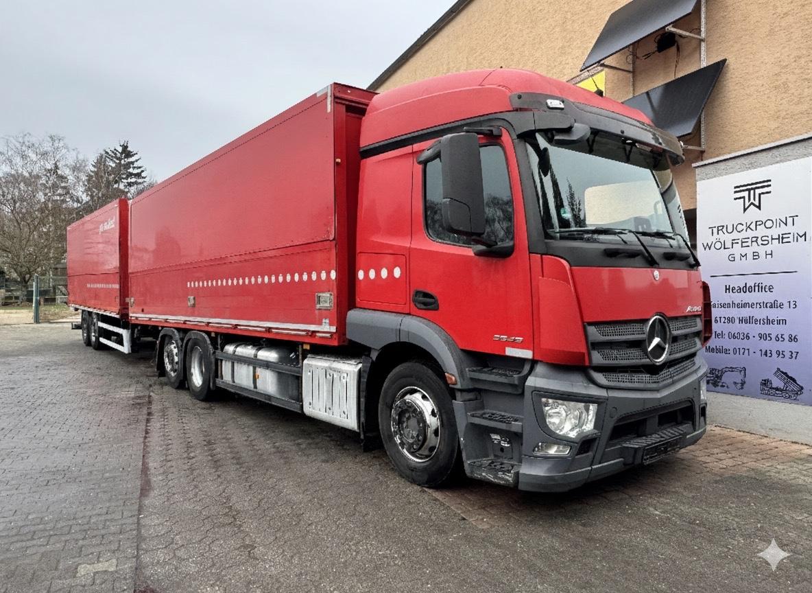 Mercedes-Benz Actros2543/Retarder/Lenk-Lift/2xAHK/Top-Zustand!