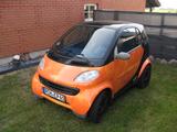 Smart  Fortwo TÜV 08/2025 Orange innen blau gepflegt - gebrauchte Smart ForTwo aus dem Jahr 1999